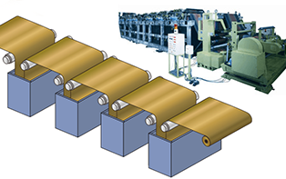 PRODUCTION MACHINERY OF
ELECTRODEPSITED
COPPER FOIL FOR PRINT CIRCUITS