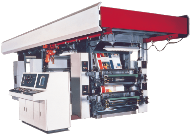 スタック型フレキソ印刷機